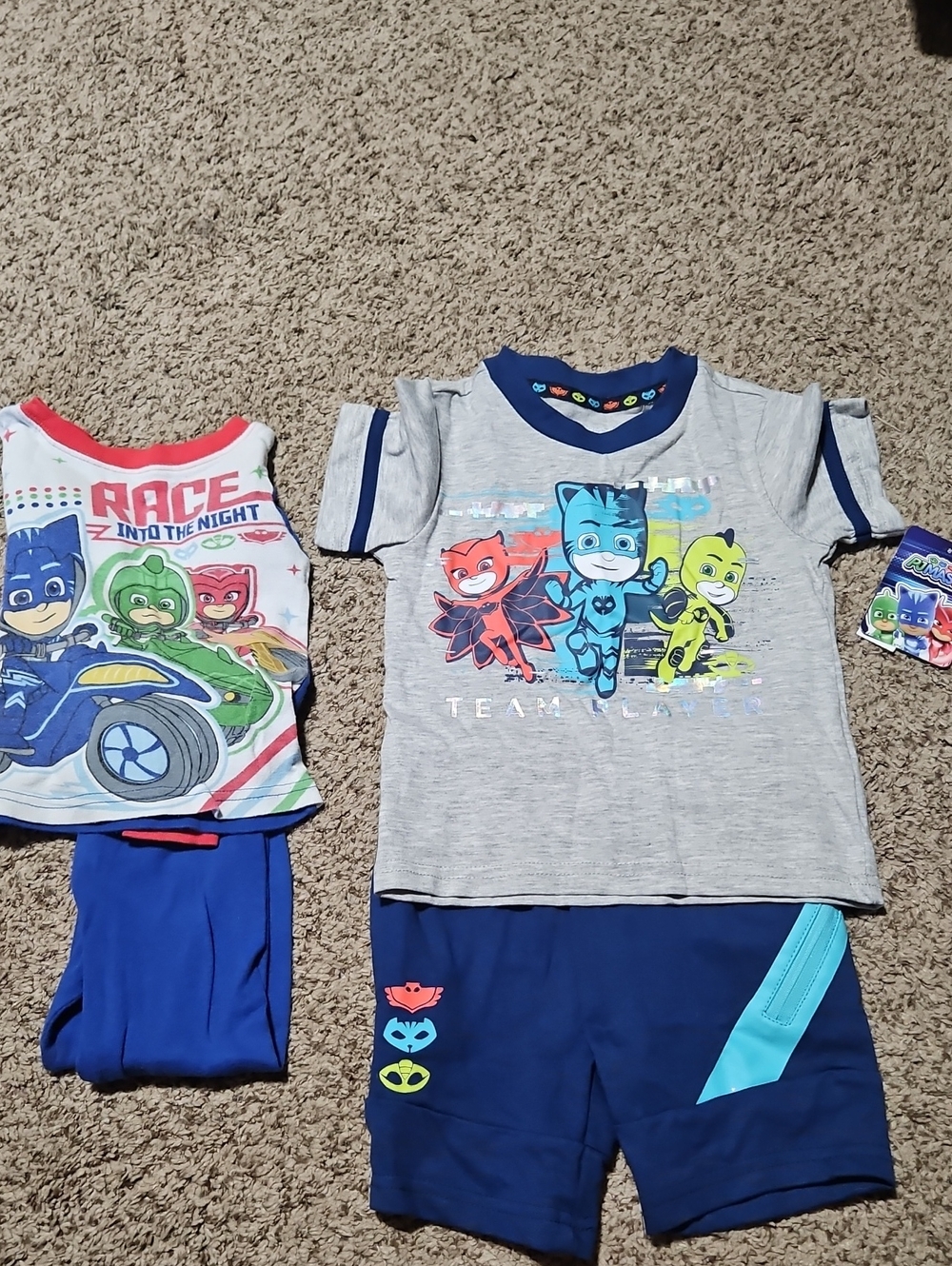 PJ Masks Boys Short Set And Pajamas